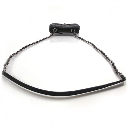 Chanel Lambskin Small Stitched Mini Flap Black 5 of 11