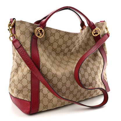 Gucci Monogram Medium Miss GG Top Handle Bag Dark Red 3 of 10