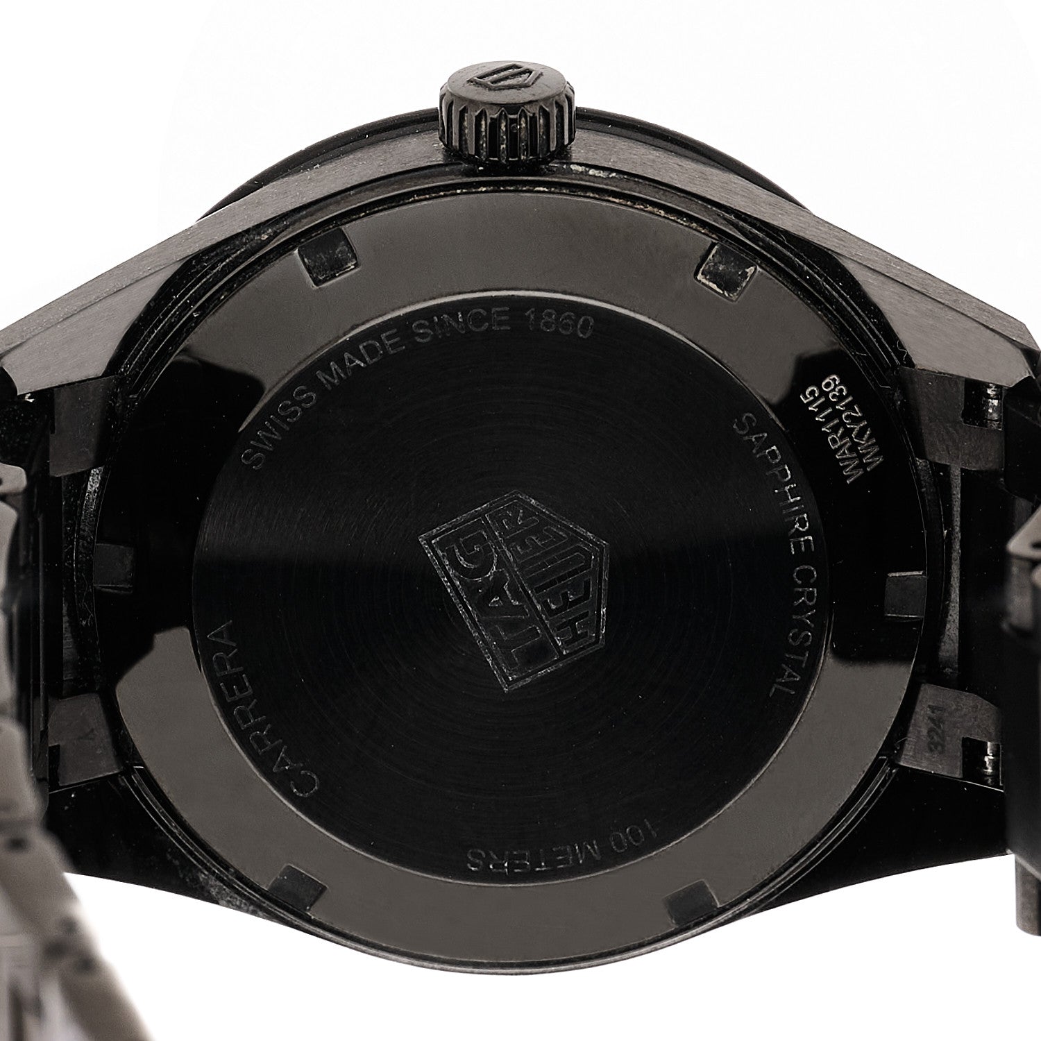 Tag Heuer Stainless Steel Diamond Bezel 39mm Carrera Lady Quartz