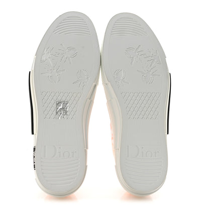 Christian Dior Technical Canvas Oblique Mens B23 Low Top Sneakers 44 White Orange 6 of 9