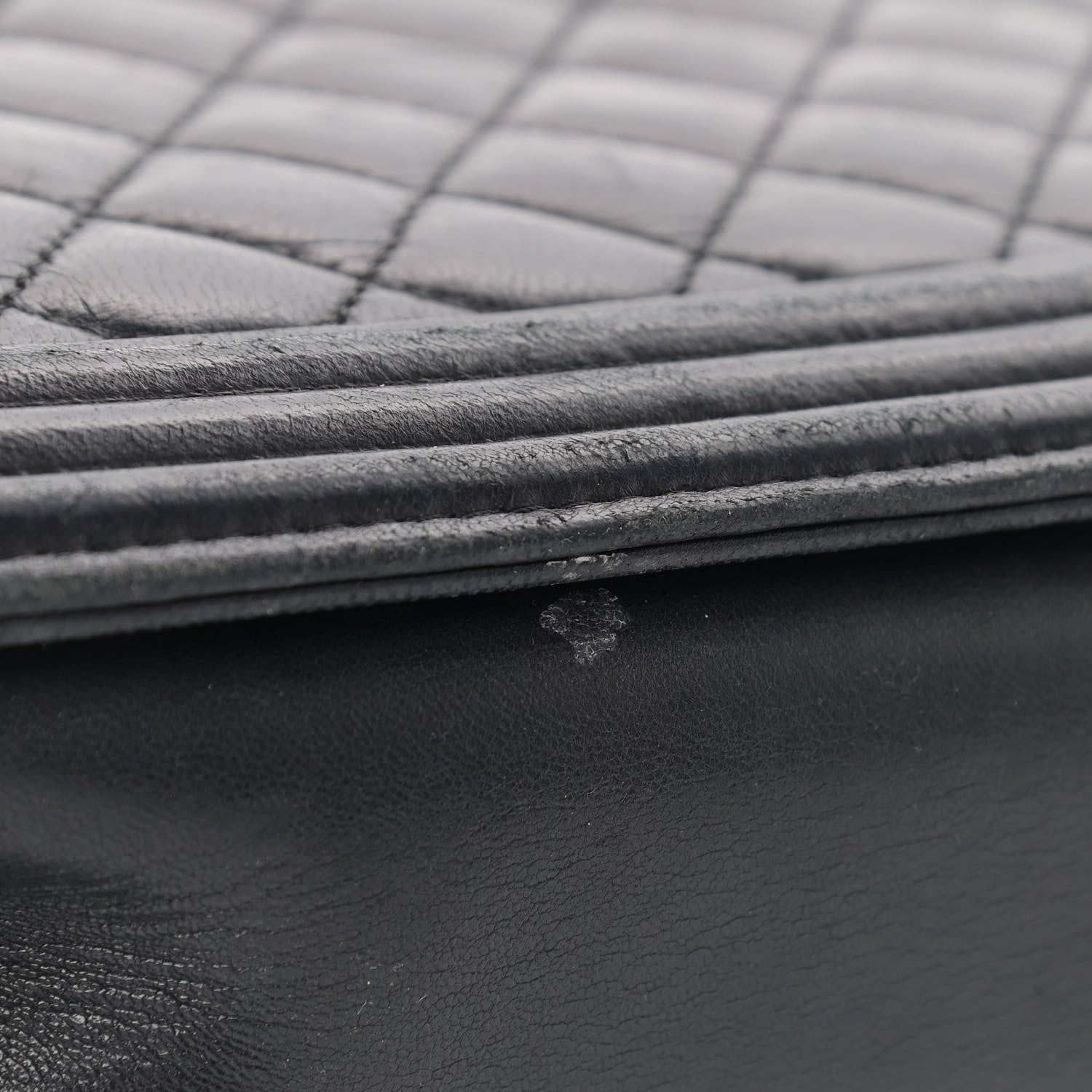 Chanel Lambskin Quilted Large Boy Flap Black 20 of 25