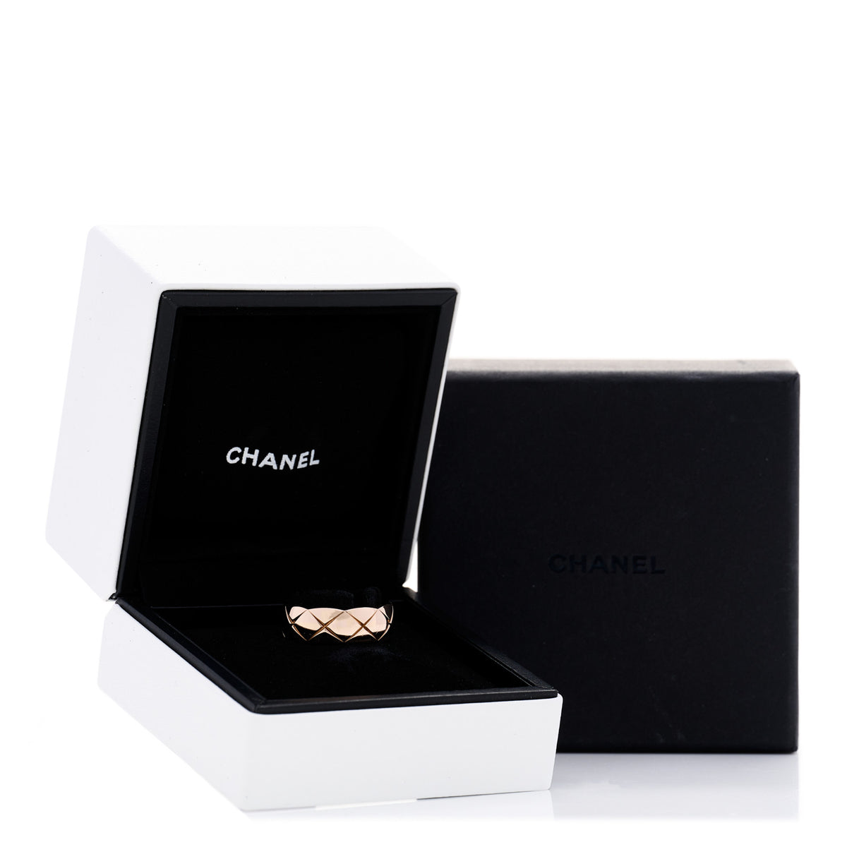 18K Beige Gold Small Coco Crush Ring 52 6