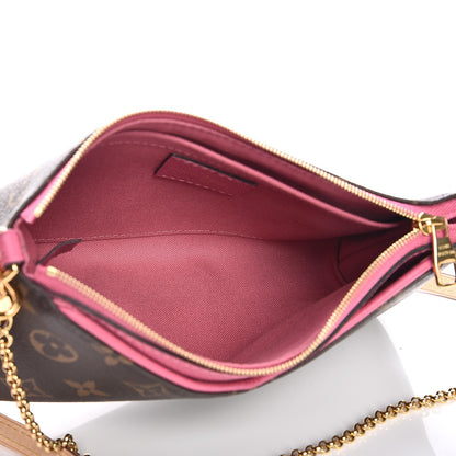 Louis Vuitton Monogram Pallas Clutch Rose Fizzy 5 of 10