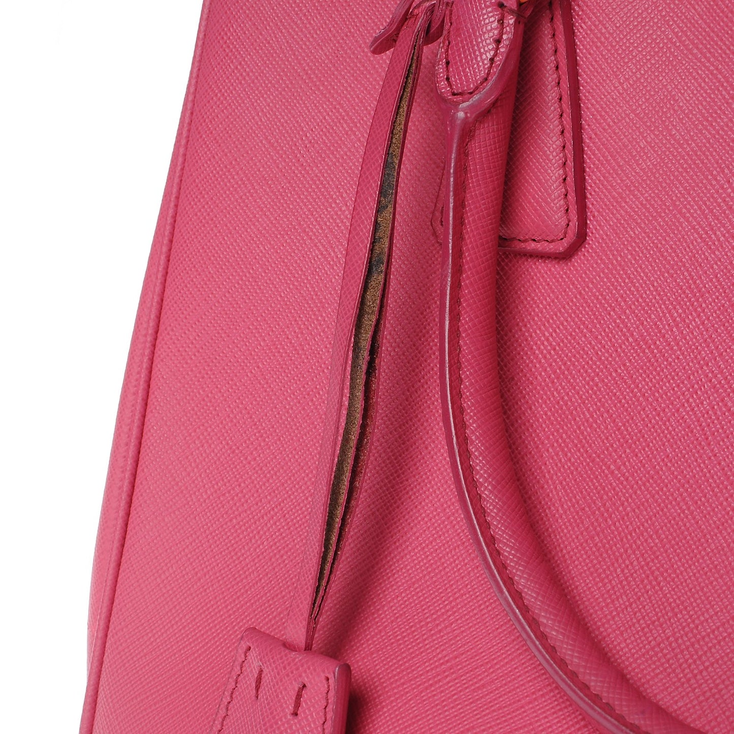 Saffiano Small Galleria Double Zip Tote Peonia