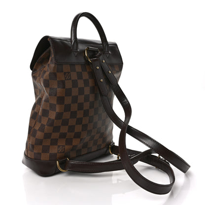 Louis Vuitton Damier Ebene Soho Backpack 3 of 8