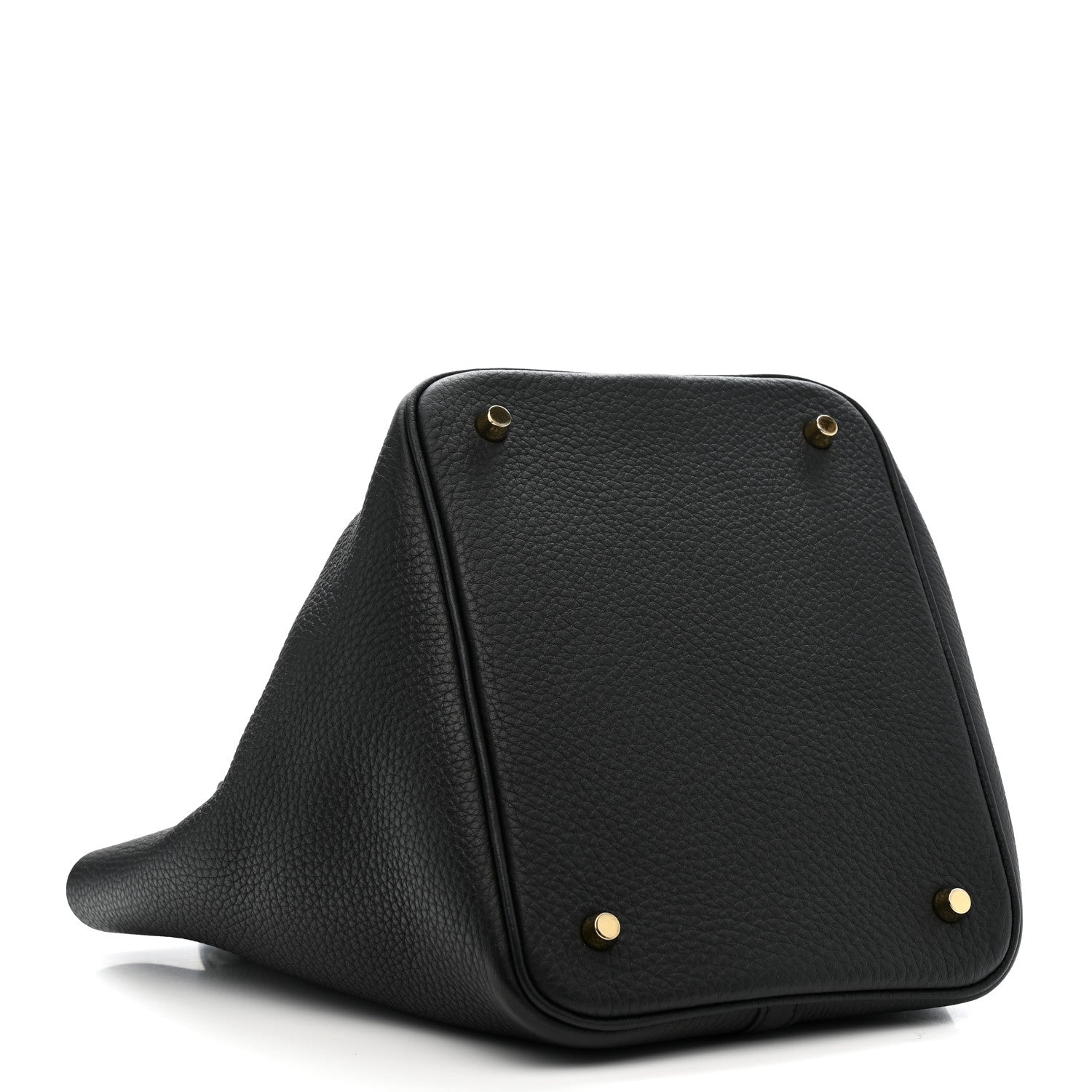 Hermes Taurillon Clemence Picotin Lock 22 MM Black 4 of 10