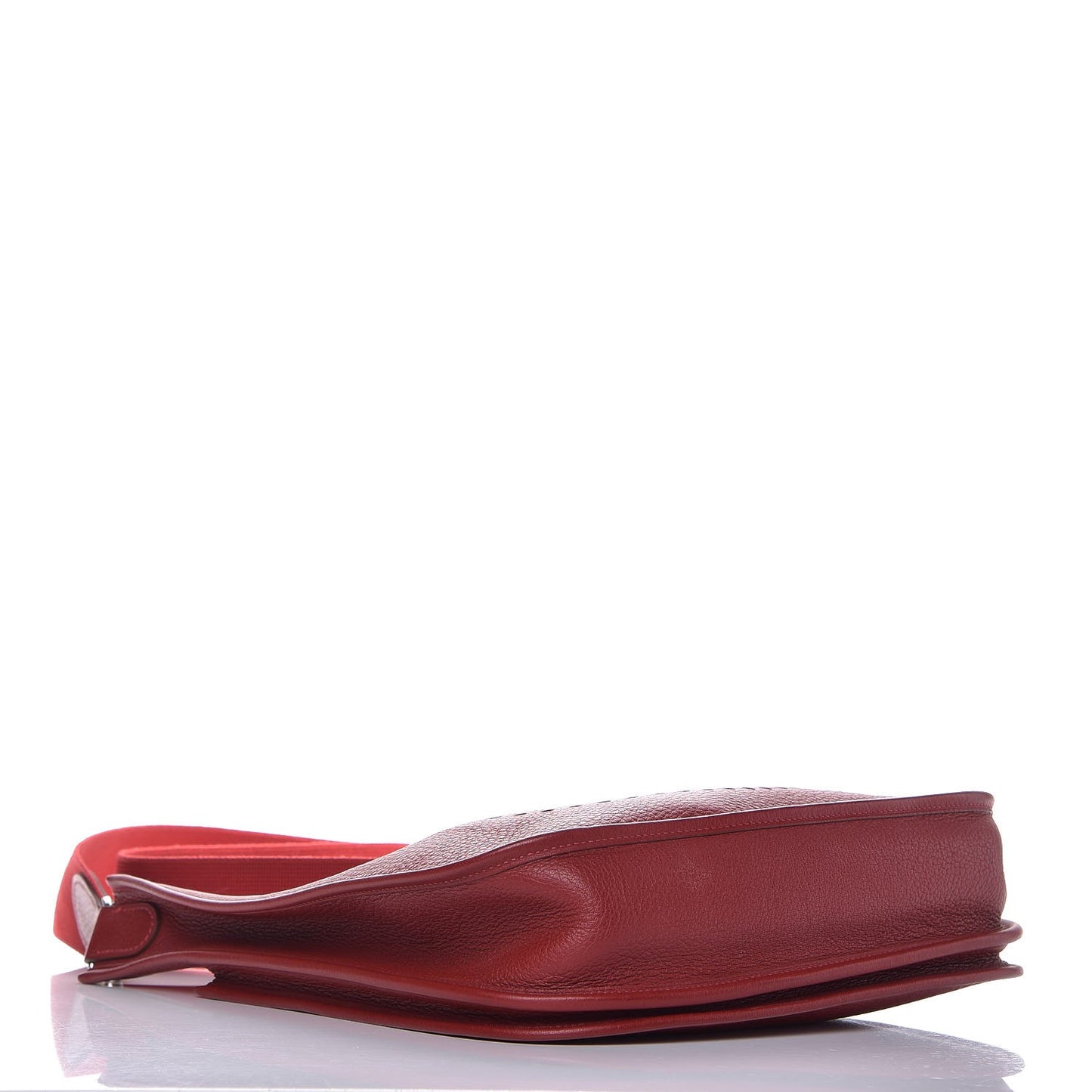 Taurillon Clemence Evelyne II PM Rouge Garance