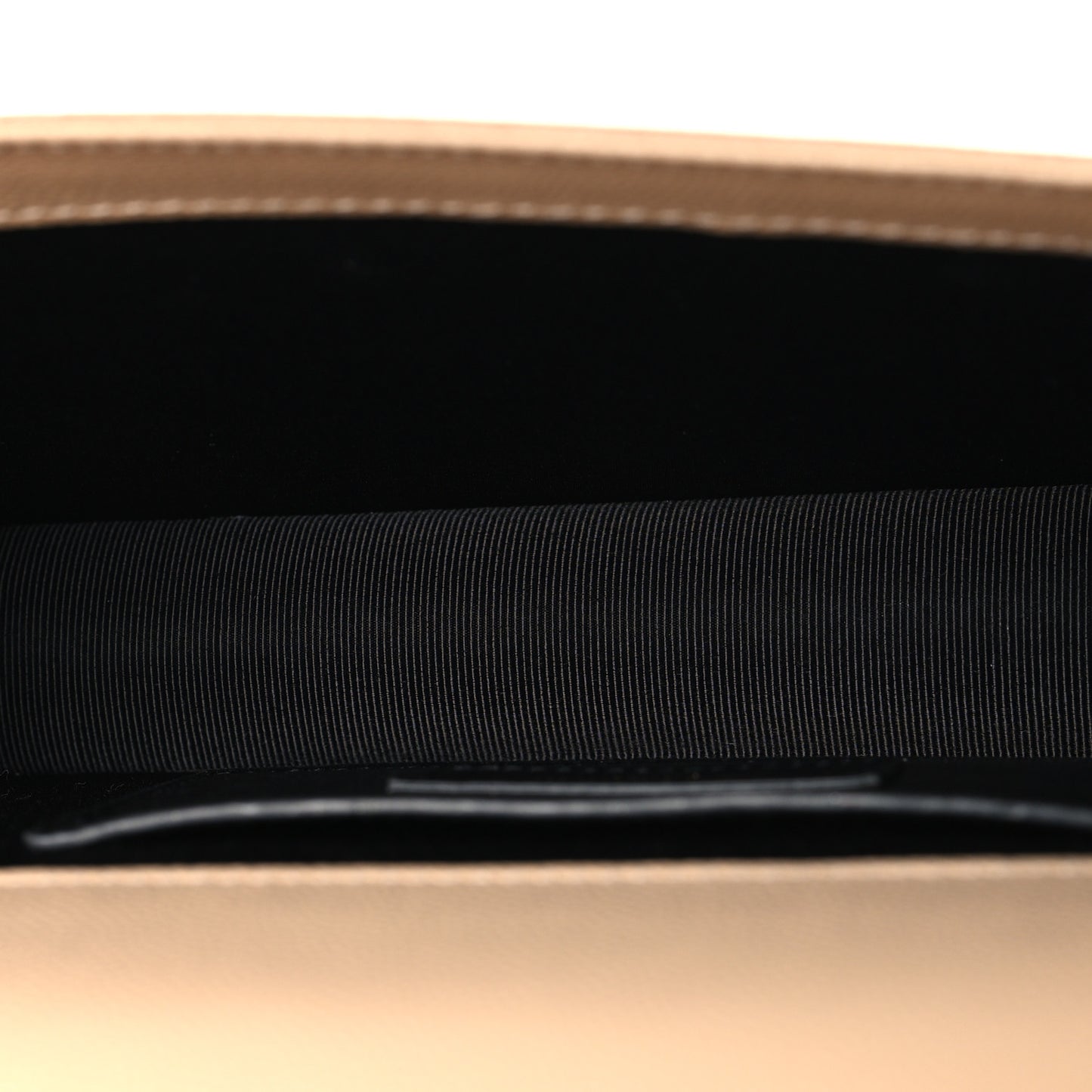Grain De Poudre Classic Kate Monogram Clutch Nude Powder