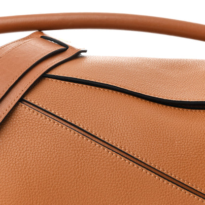 Loewe Soft Grained Calfskin Medium Puzzle Bag Light Caramel 8 of 11