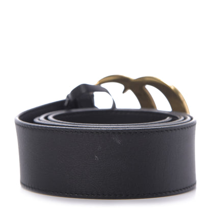 Gucci Calfskin Double G 40mm Belt 85 34 Black 2 of 10