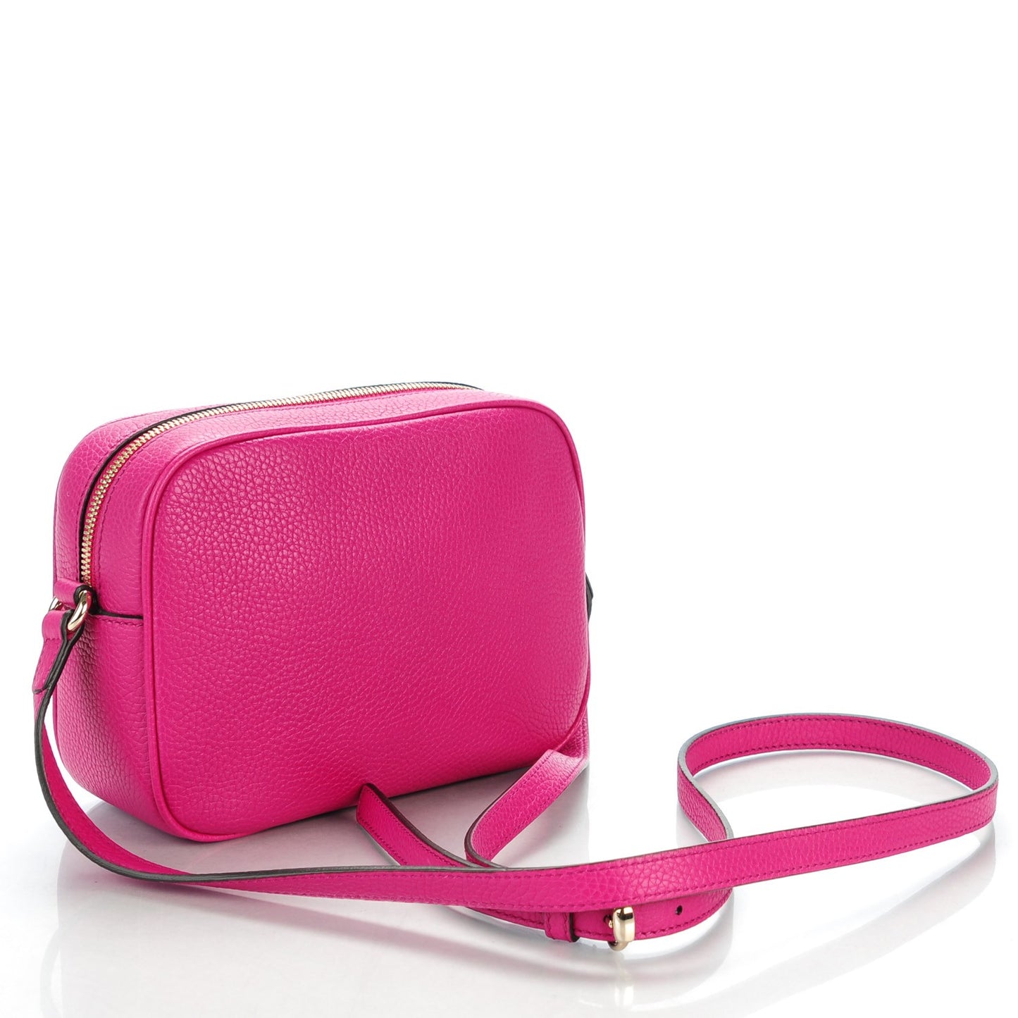 Cellarius Calfskin Small Soho Disco Bag Bright Bouganville