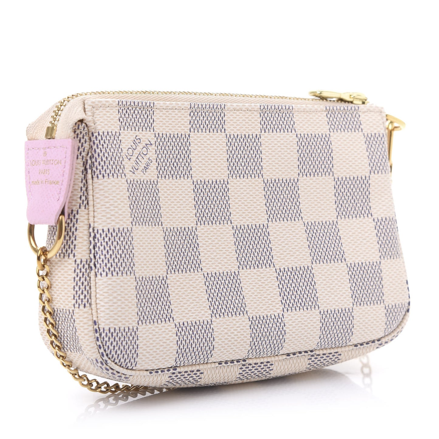 Damier Azur 2016 Christmas Animation Mini Pochette Accessories