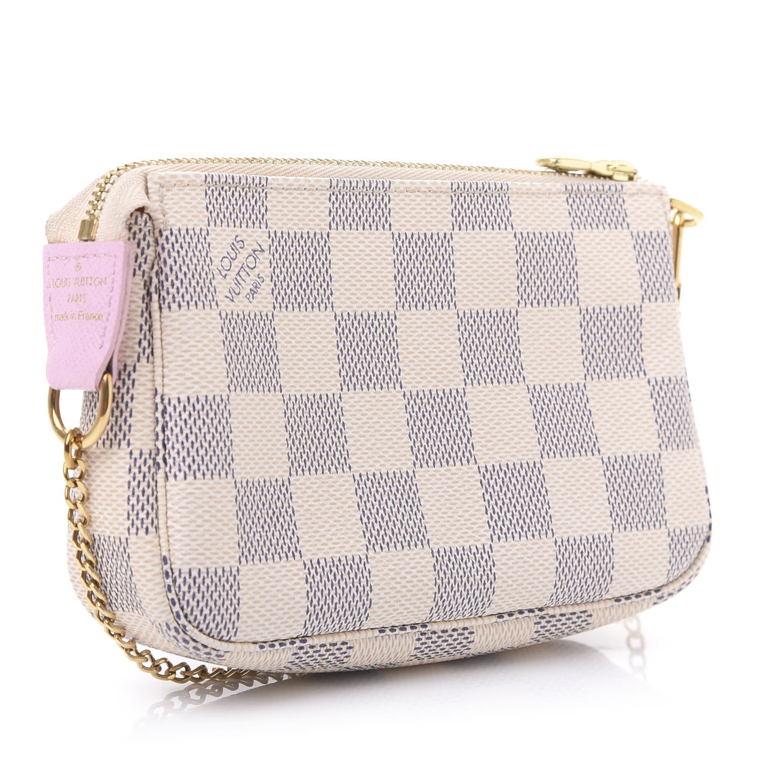 Louis Vuitton Damier Azur 2016 Christmas Animation Mini Pochette Accessories 3 of 11