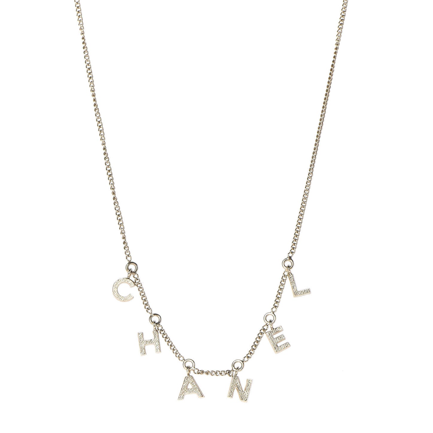 Logo Necklace Gold