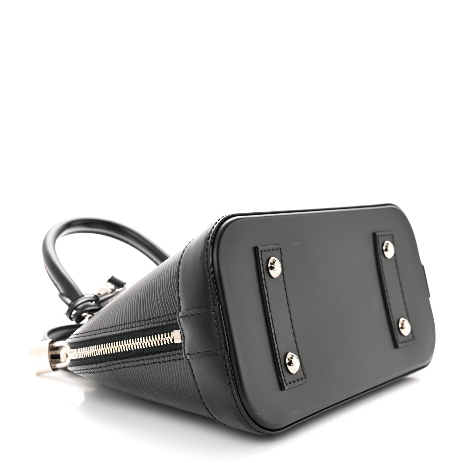 Louis Vuitton LOUIS VUITTON Epi Alma BB Black 4 of 11