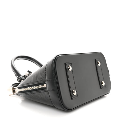 Louis Vuitton LOUIS VUITTON Epi Alma BB Black 4 of 11