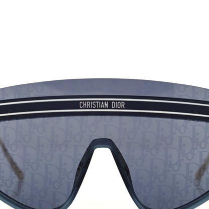 Christian Dior Oblique Mask DiorClub M2U Sunglasses Translucent Blue 7 of 8