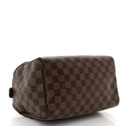 Louis Vuitton Damier Ebene Speedy 25 4 of 11