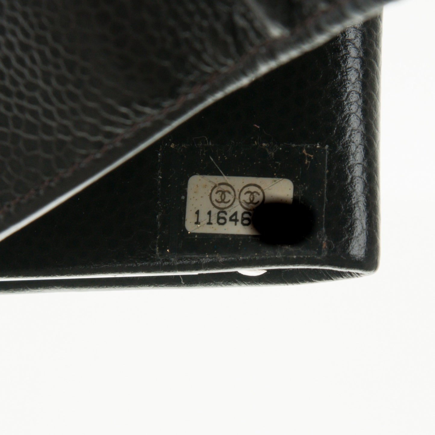 Caviar Timeless CC French Wallet Dark Brown