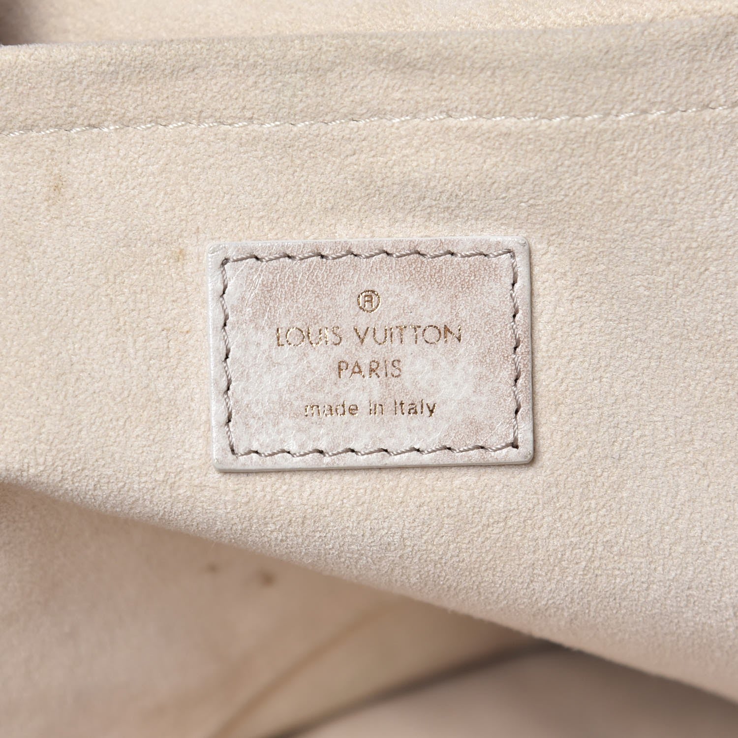 Louis Vuitton Lambskin Olympe Nimbus GM Ecru 6 of 11