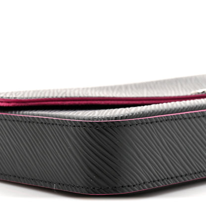 Louis Vuitton Epi Pochette Felicie Black Hot Pink 23 of 25