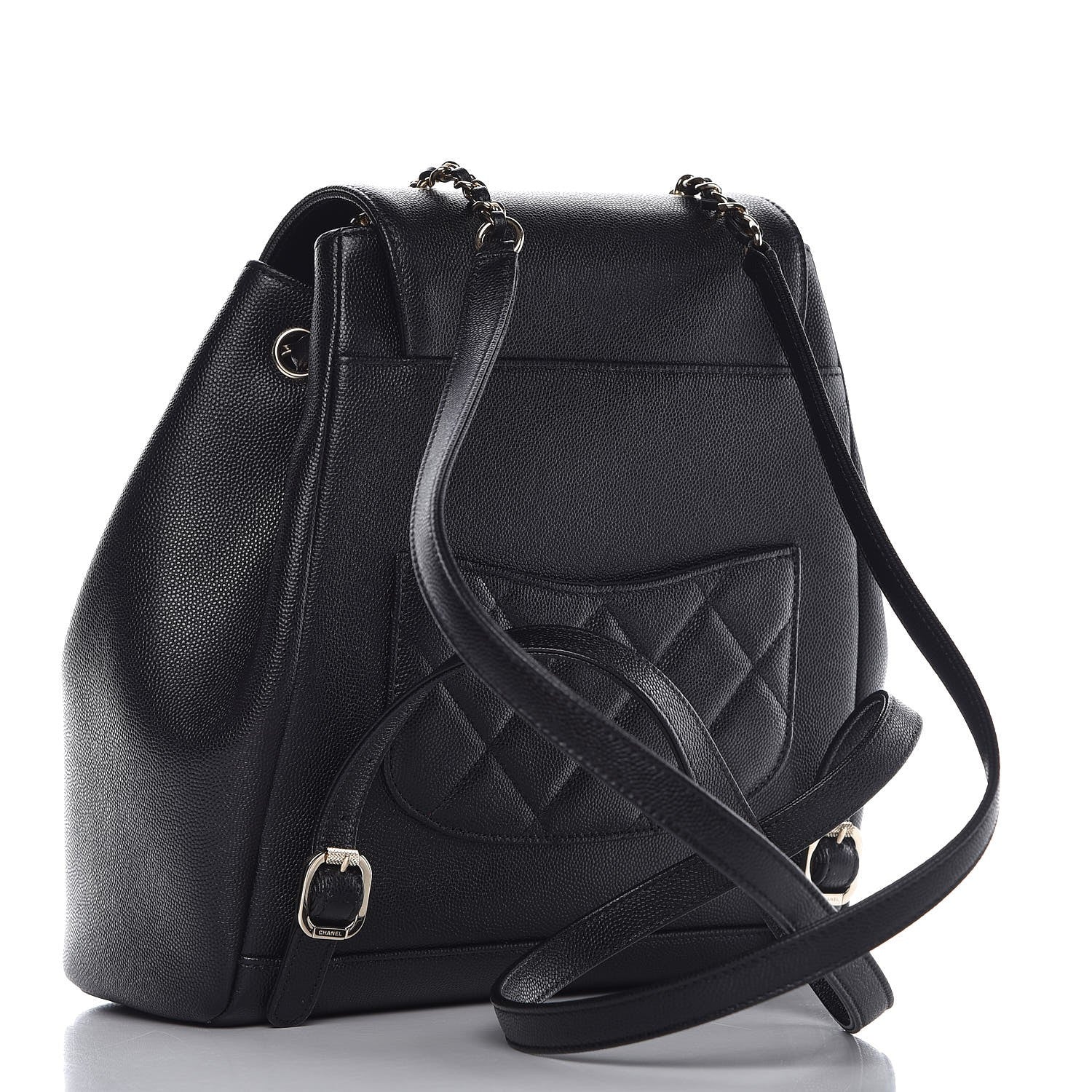 Chanel Caviar Quilted Business Affinity Backpack Black 3 of 8