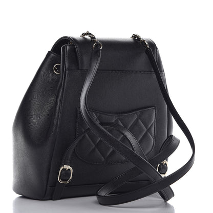 Chanel Caviar Quilted Business Affinity Backpack Black 3 of 8