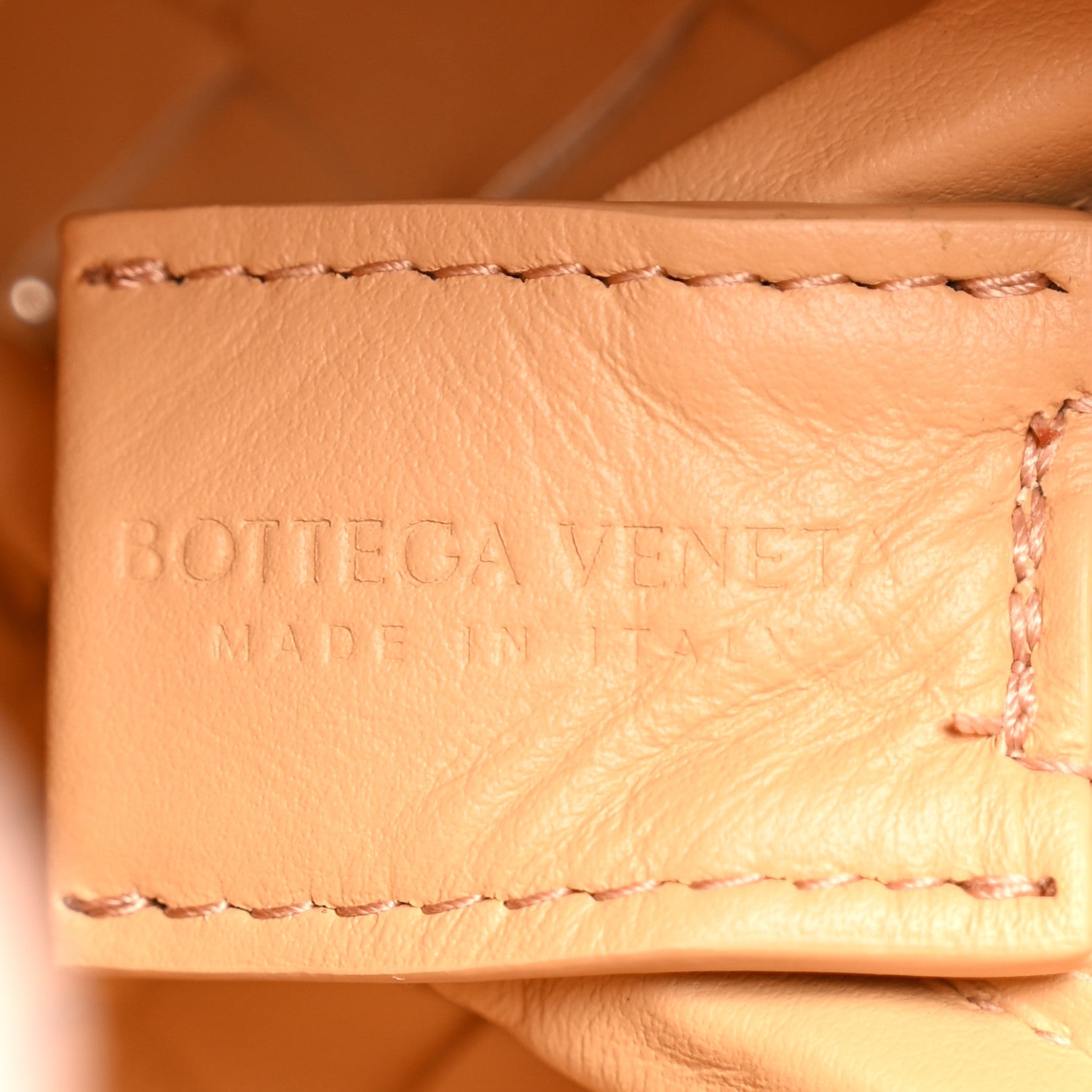 Bottega Veneta Nappa Intrecciato Mini Loop Camera Bag Almond 6 of 9