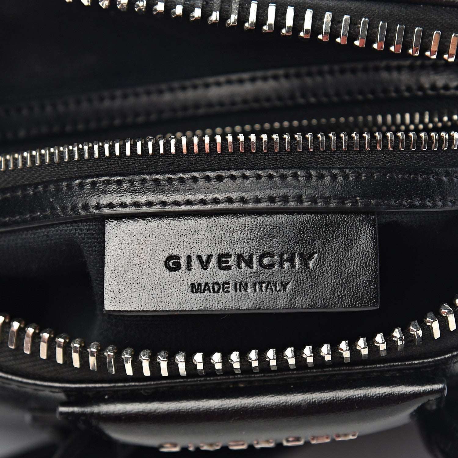 Givenchy Shiny Lord Calfskin Mini Antigona Black 5 of 10