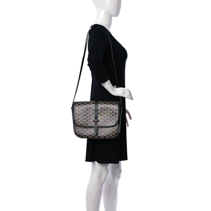 Goyard Goyardine Belvedere II MM Messenger Bag Black 2 of 8