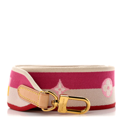 Louis Vuitton Jacquard Speedy Bandouliere 20 Shoulder Strap Fuchsia 1 of 4