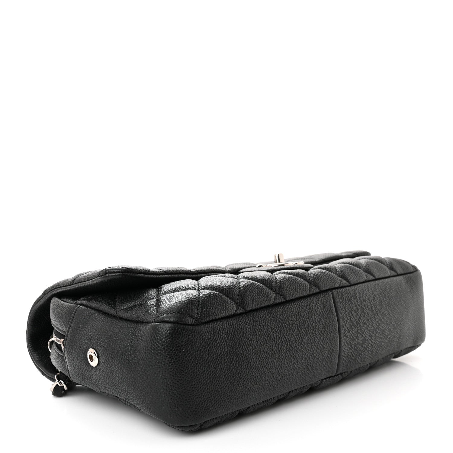Chanel Caviar Quilted Jumbo Easy Flap Black 4 of 10