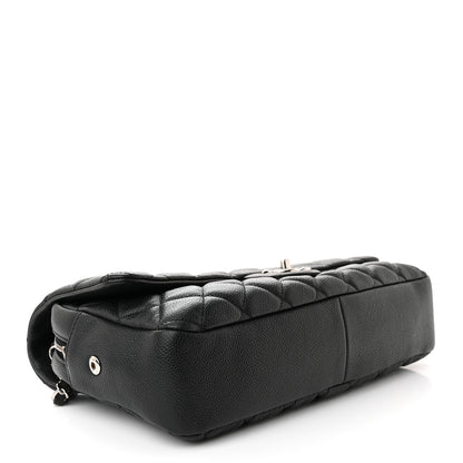 Chanel Caviar Quilted Jumbo Easy Flap Black 4 of 10