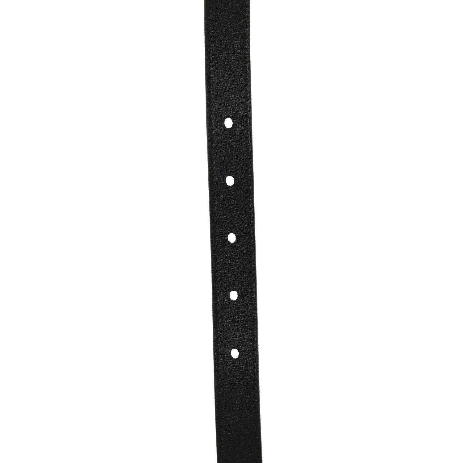 Saint Laurent Smooth Calfskin Square Buckle Belt 80 32 Black 5 of 7