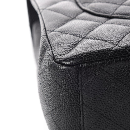 Chanel Caviar Quilted Maxi Single Flap Black 13 of 13