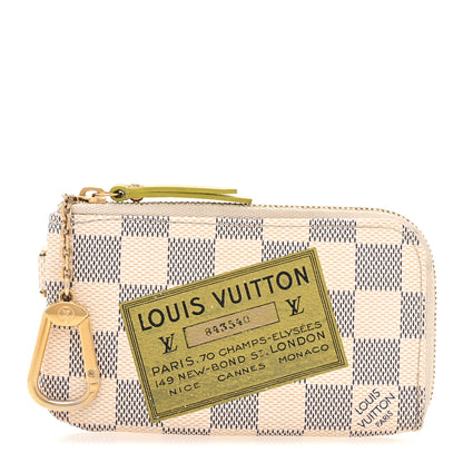 Louis Vuitton Damier Azur Complice Trunks and Bags Key Pouch 1 of 9