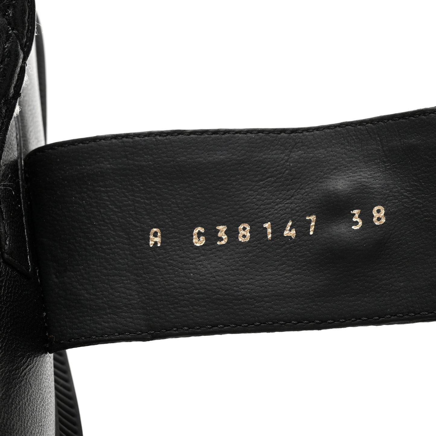 Lambskin Shearling Quilted CC Turnlock Loafers 38 Black