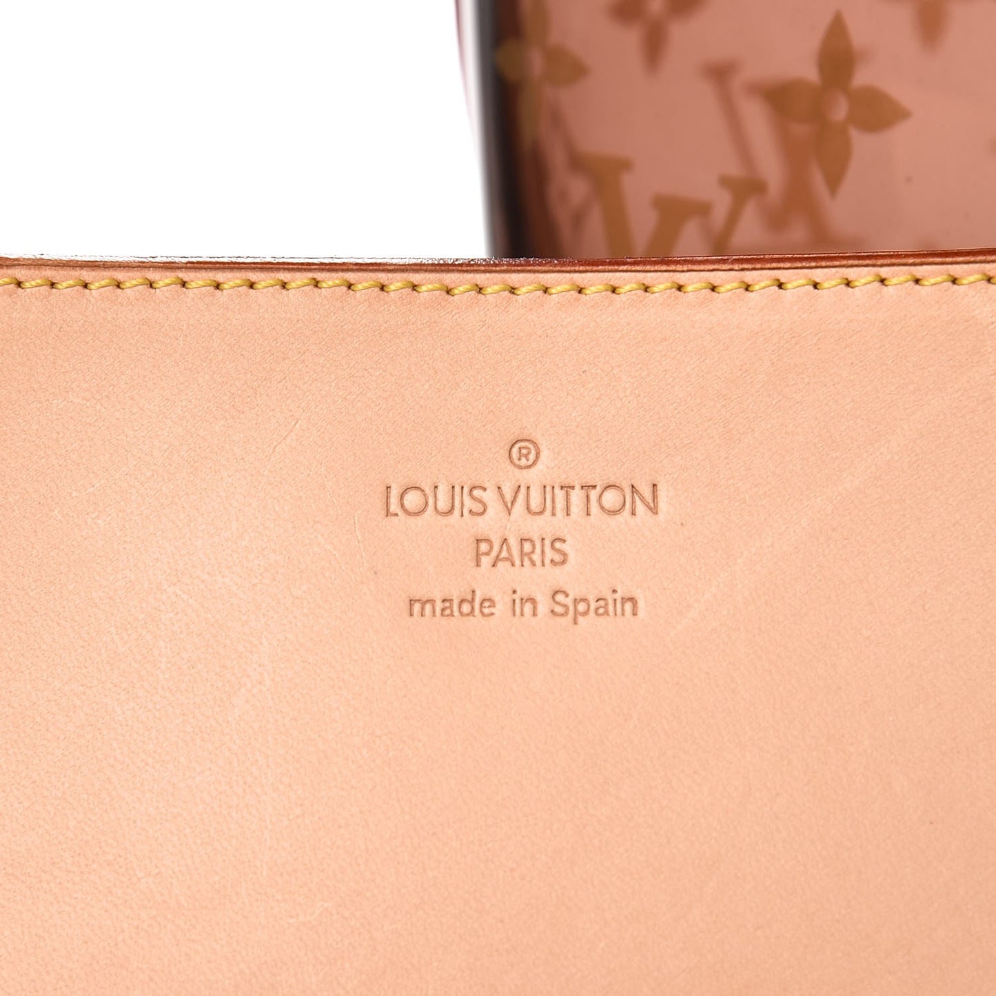 Vinyl Cabas Sac Ambre MM