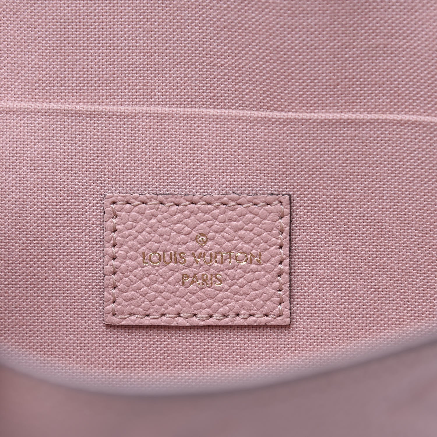 Louis Vuitton Empreinte Pochette Felicie Chain Wallet Rose Poudre 4 of 12