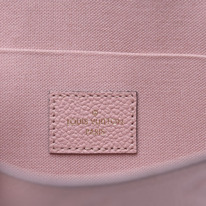 Louis Vuitton Empreinte Pochette Felicie Chain Wallet Rose Poudre 4 of 12