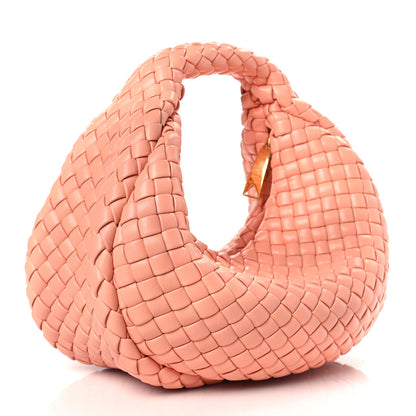 Bottega Veneta Lambskin Padded Intrecciato Mini Jodie Peachy 4 of 9