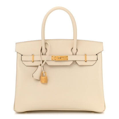 Hermes Epsom Birkin 30 Craie 1 of 11
