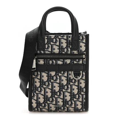 Christian Dior HOMME Oblique Safari Messenger Blue 1 of 9