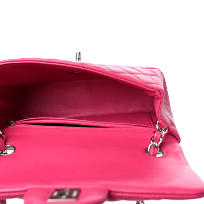 Chanel Lambskin Quilted Mini Rectangular Flap Fuchsia 5 of 14