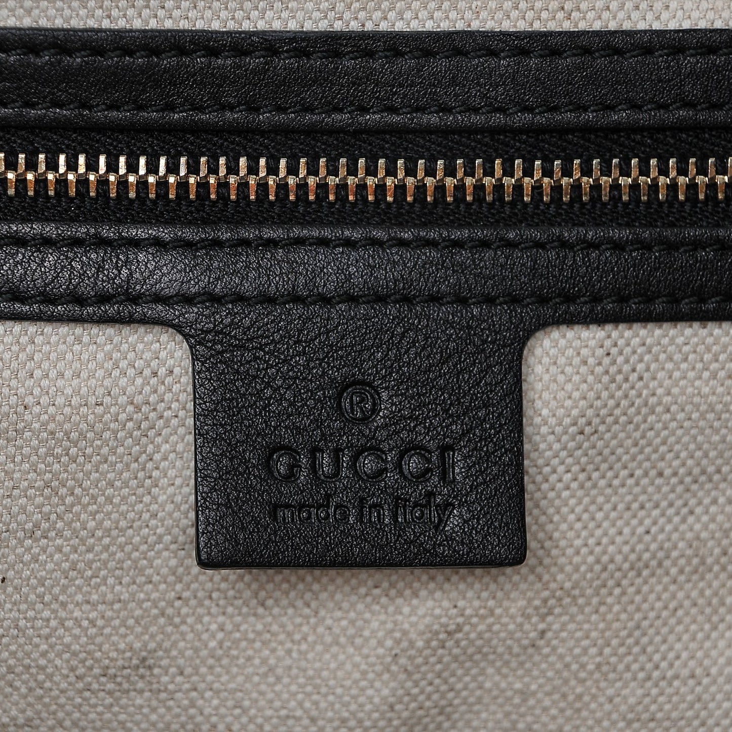 Guccissima Medium Emily Shoulder Bag Black