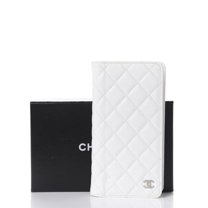 Chanel Caviar Quilted Medium Agenda Cover White 11 of 11