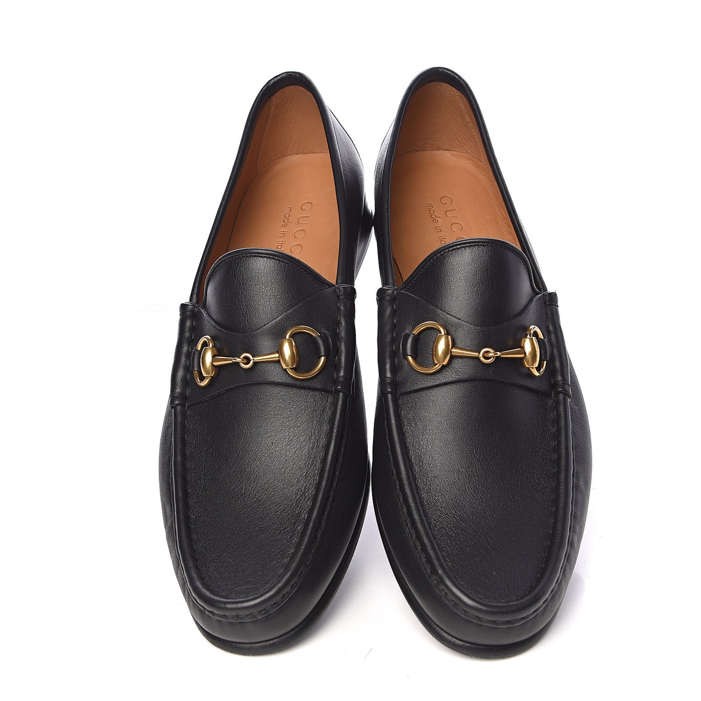 Calfskin Miro Soft Mens Horsebit Loafers 8.5 Black