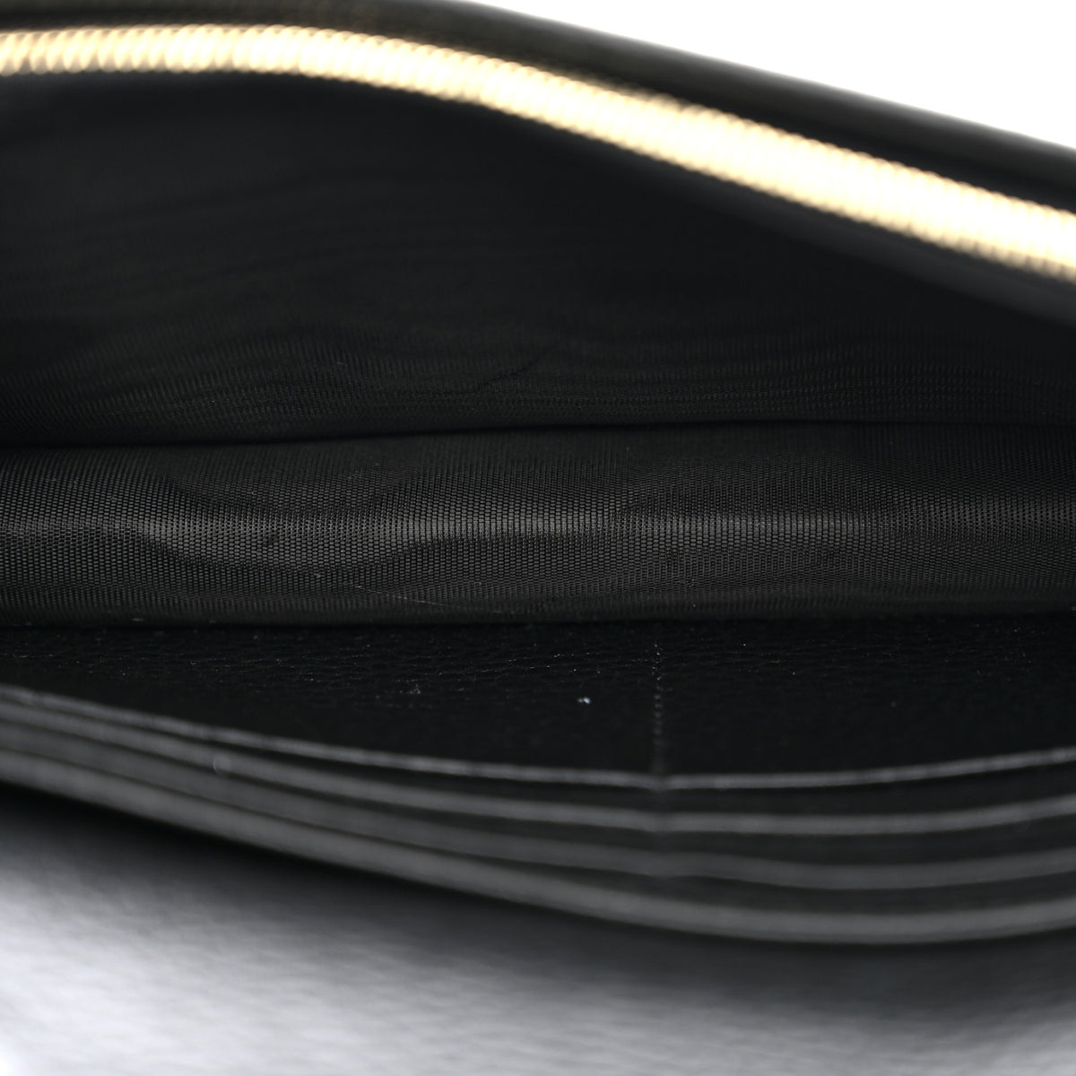 Calfskin Mini GG Marmont Chain Wallet Black