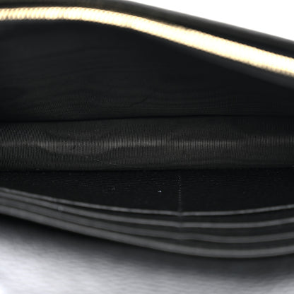 Gucci Calfskin Mini GG Marmont Chain Wallet Black 5 of 9