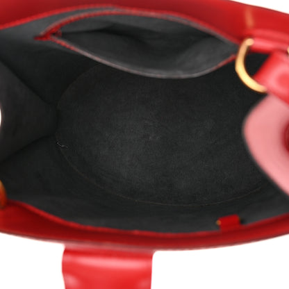 Louis Vuitton Epi Cluny Castillan Red 5 of 15